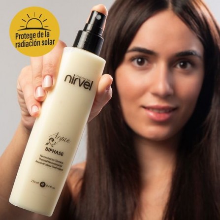 Nirvel Professional ARGAN BIPHASE Термозащитен двуфазен балсам с Арган 250ml